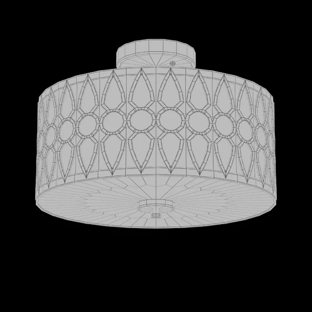 Aaru Fabric Semi Flush Mount MK3 — Descargar
