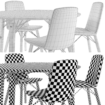 Rolf Benz 616 chair set 01 — Ver 3
