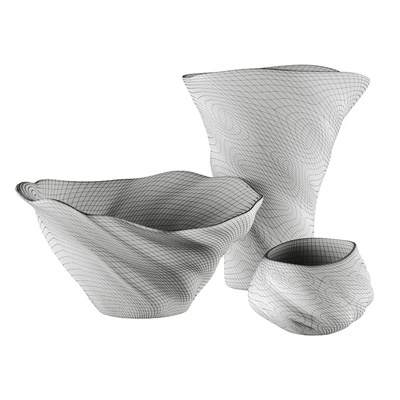 Murano Decor Vase Set — Вид 5