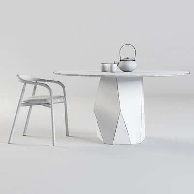 SOVET ITALIA Deod Table and Autumn Chair — Ver 3