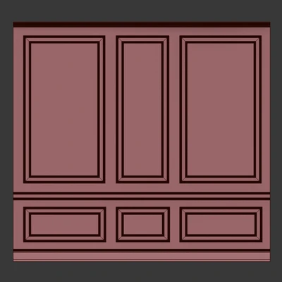 Стеновая панель - гипсовая лепнина — Вид 4