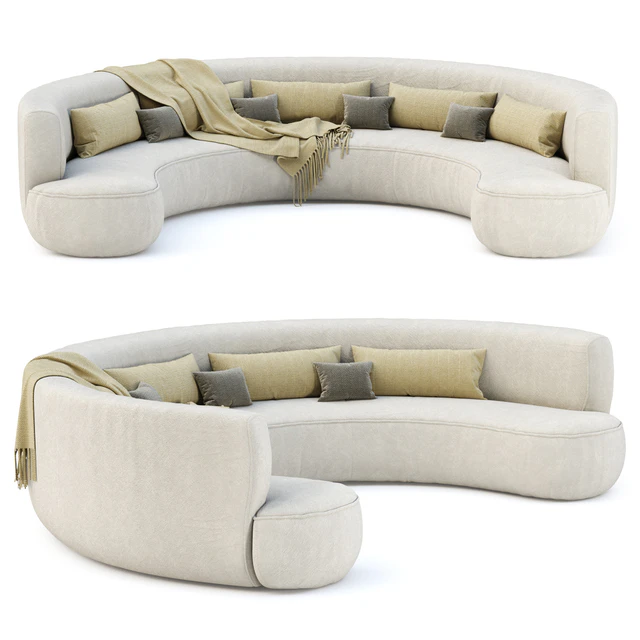 Jenifer restaurant lounge sofa JR19 / Pounded restaurant sofa — Descargar