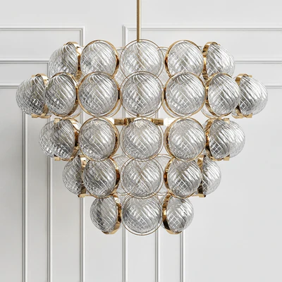 Sphaira Glass & Metal Chandelier — Descargar