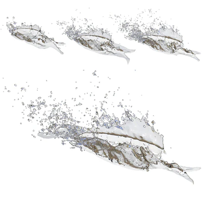 tire water splash set — Ver 1
