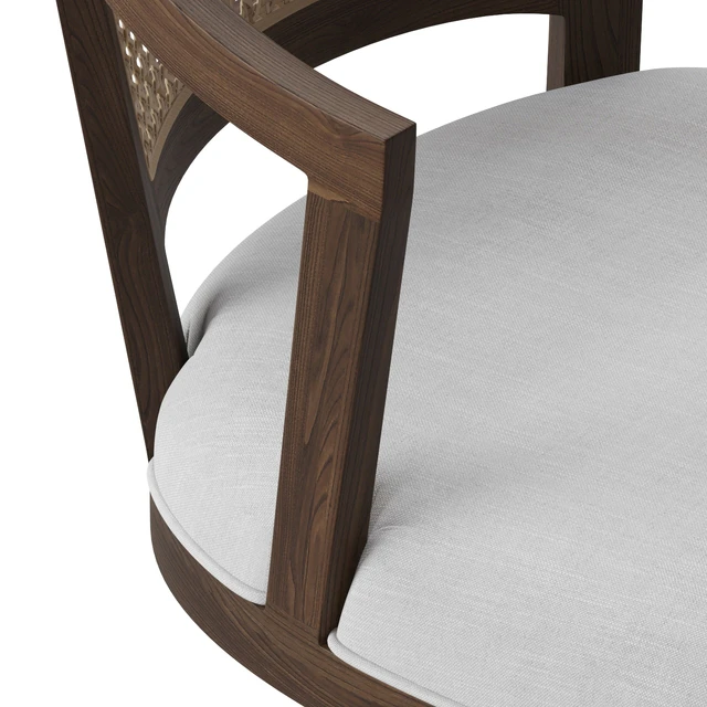 Lisbon Cane Swivel Desk Chair — Скачать