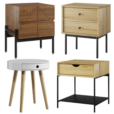 Bedside table La redoute Lodge, Nyjo, Mambo, Selisa — Ver 1