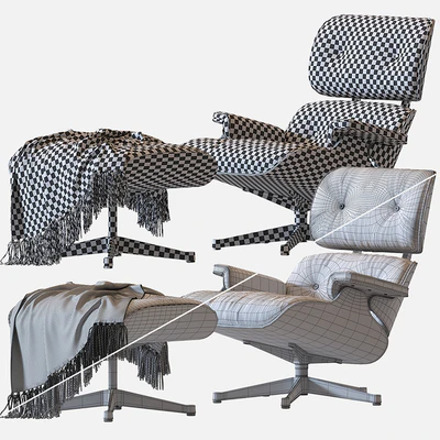 Кресло Eames Lounge Chair — Вид 4