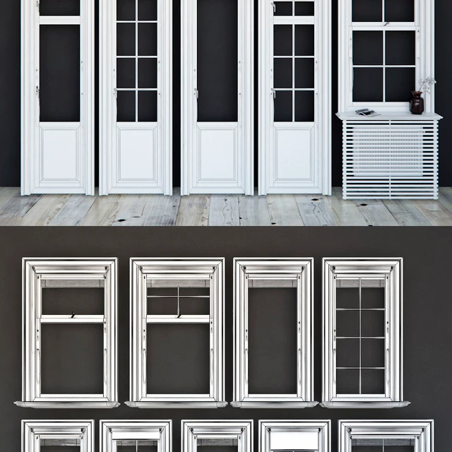Windows in Scandinavian style — Descargar