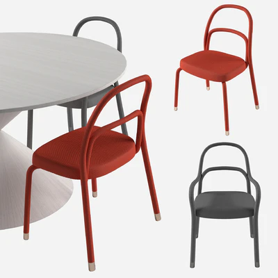 Midj Clessidra Table And Chair — Ver 3