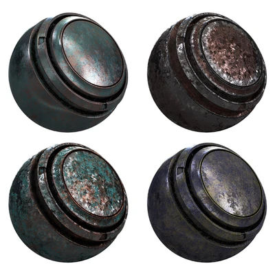 Pack Texture Metal PBR Vol 03 — Ver 1