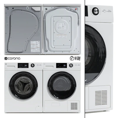 GE Washing machine and dryer — Ver 3