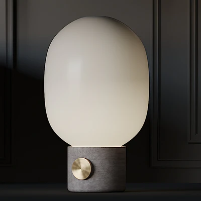 JWDA Concrete, FollowMe Rechargeable and Aerostat Table Lamps — Ver 3