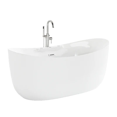 WoodBridge Freestanding Air Whirlpool Bathtub — Ver 4
