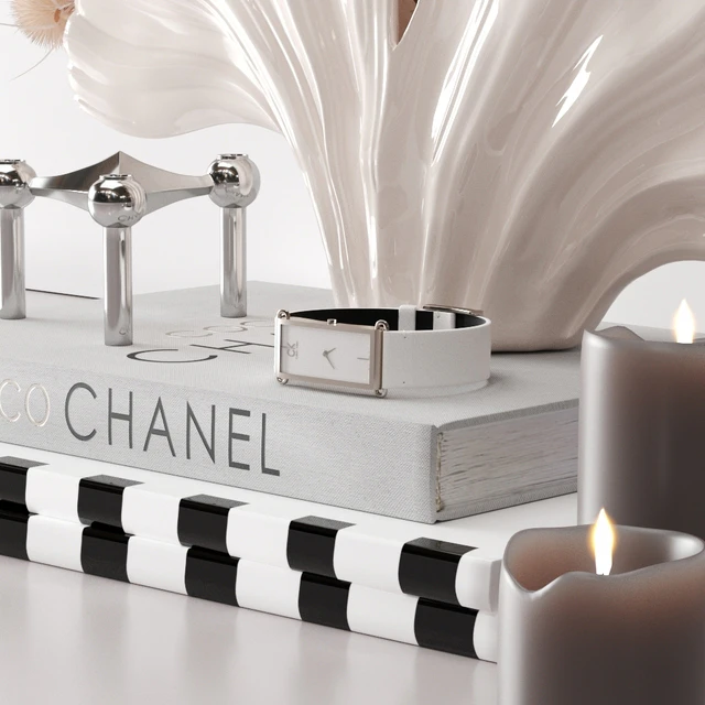 Nude & Gray Decorative Set — Descargar