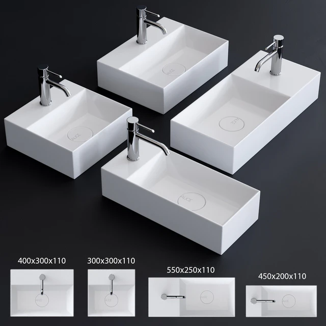 Alice Ceramica Spy Washbasin Set 1 — Скачать