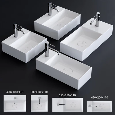 Alice Ceramica Spy Washbasin Set 1 — Вид 1
