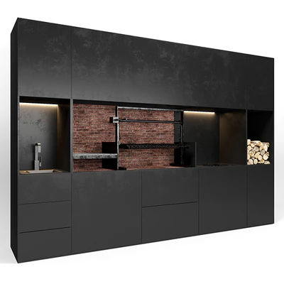 Bbq with electric kitchen — Вид 1