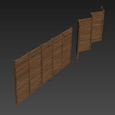 Screen branch straight n3 / Screen from straight branches №3 — Ver 4