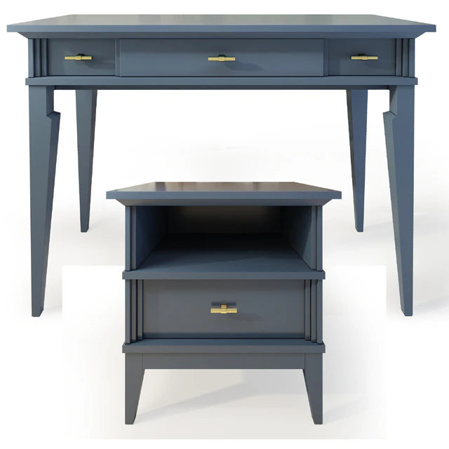 Комод / консоль и тумба Manhattan. Dresser, nightstand — Скачать
