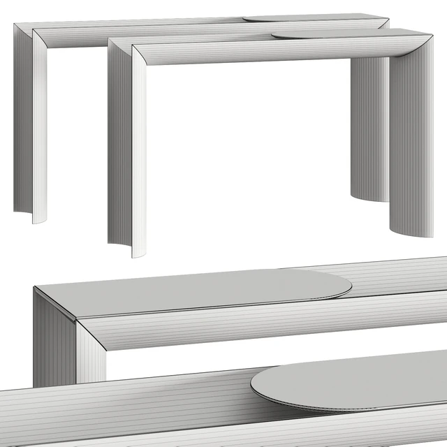 Visionnaire Ekos Console Tables — Скачать