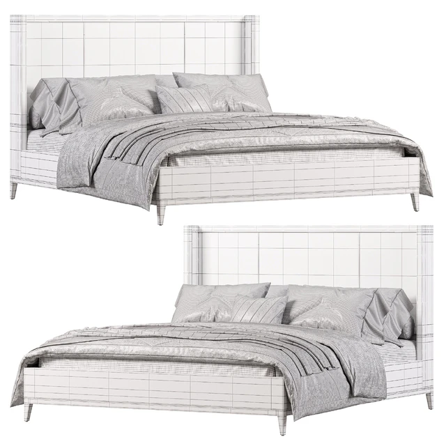 Malone Shelter Bed By Arhaus — Descargar