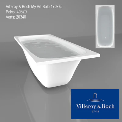 Villeroy & Boch My Art Solo 170x75 — Скачать