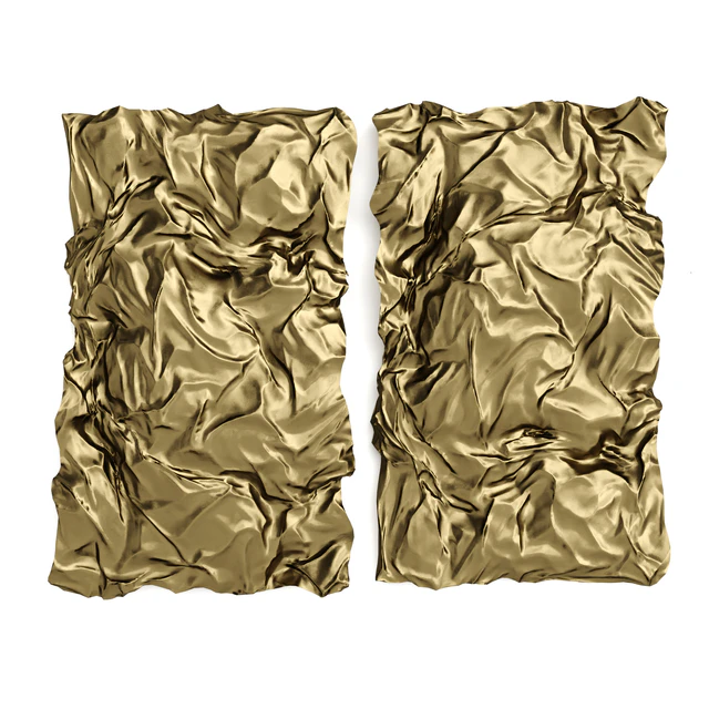 Wrinkled metal wall art — Descargar