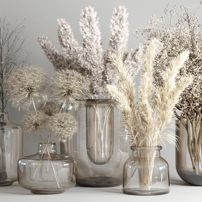 Dry Bouquet Collection 05 - Dried autumn plants and flowers — Ver 5