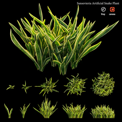 Sansevieria artificial snake plant — Ver 1