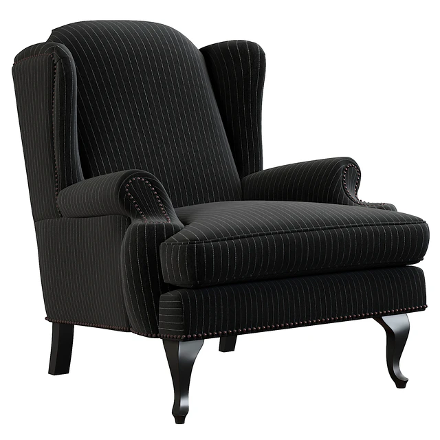 Eichholtz / Frank sinatra black Armchair — Descargar