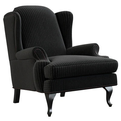 Eichholtz / Frank sinatra black Armchair — Ver 6