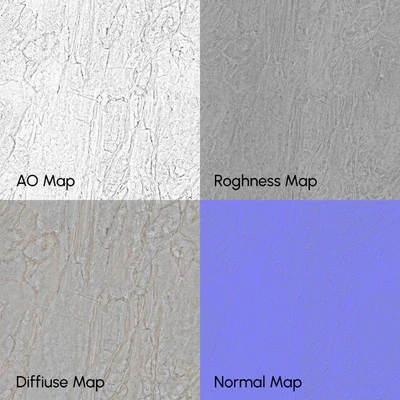 Cream Marble Material 8K (Seamless, Tileable) No 101 — Ver 4