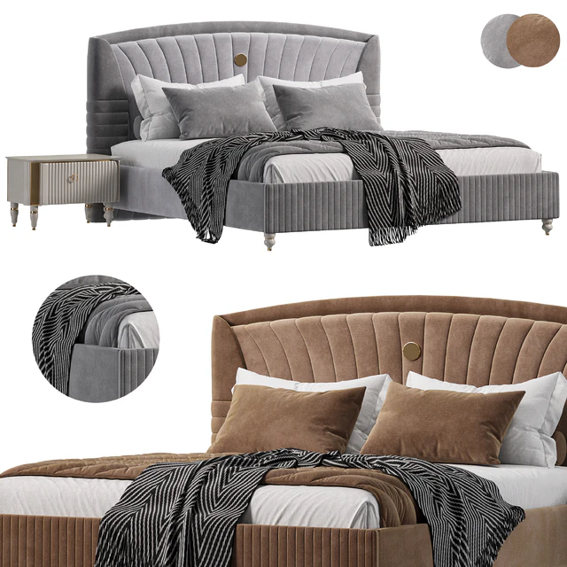 Mercan Luxury Bed By Evgor luxury — Скачать
