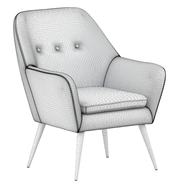 Memphis velvet armchair — Descargar