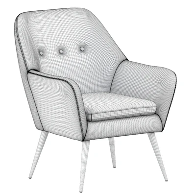 Memphis velvet armchair — Ver 5