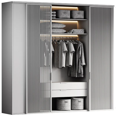 Wardrobe with filling-1 — Ver 2