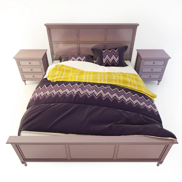 Double bed purple Riverdi. The werby — Descargar