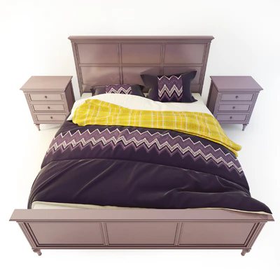 Double bed purple Riverdi. The werby — Ver 2