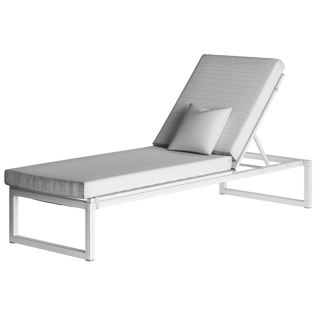 Landscape Single Lounger by Kettal — Скачать