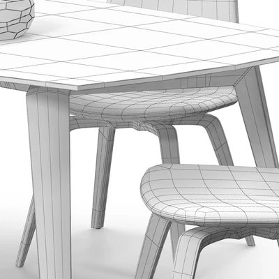 Michelle chairs set — Ver 3
