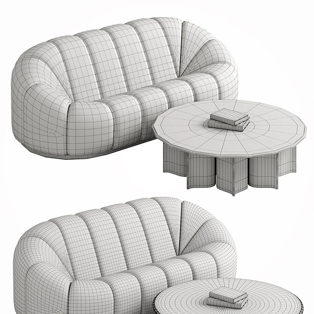 Pierre Paulin Canape Alpha — Скачать