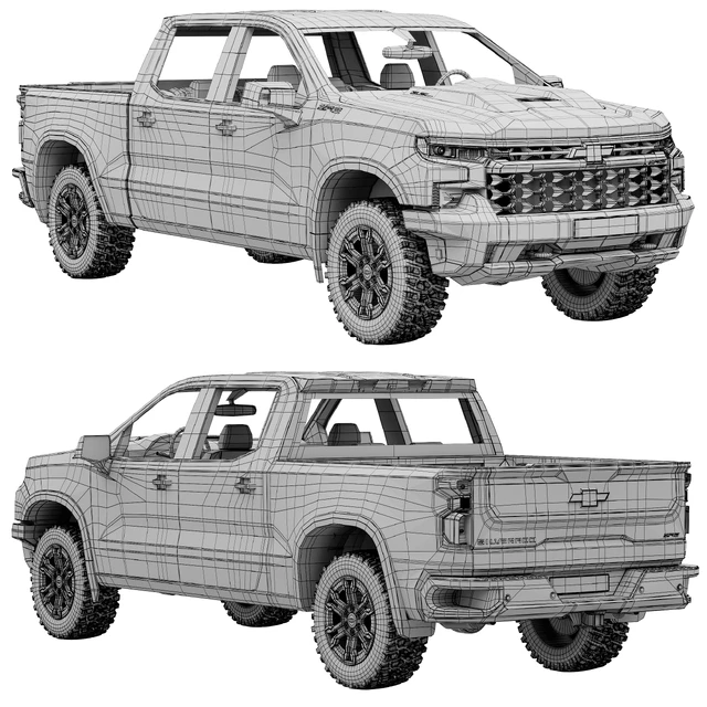 Chevrolet Silverado ZR2 2022 — Скачать
