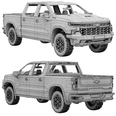 Chevrolet Silverado ZR2 2022 — Вид 4
