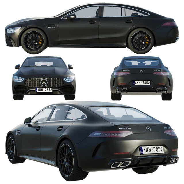 Mercedes-Benz AMG GT 63 4-door Coupe — Скачать