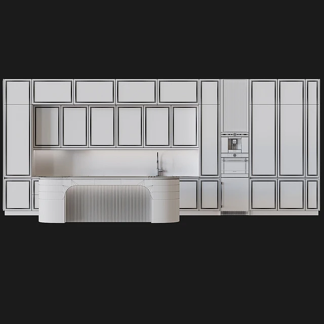 Neoclassical style kitchen 65 — Descargar