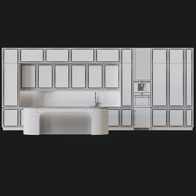 Neoclassical style kitchen 65 — Ver 3