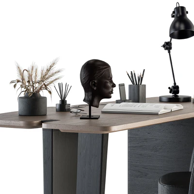 Minotti Jacob Writing Desk - Office Set 156 — Вид 5
