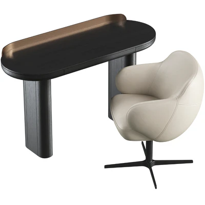 Writing desk Miniforms Jumbo and chair Cattelan Italia Bombe X — Вид 7