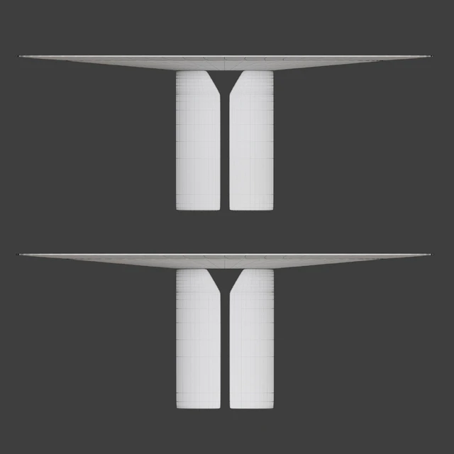 MDF Italia NVL TABLE | стол — Скачать