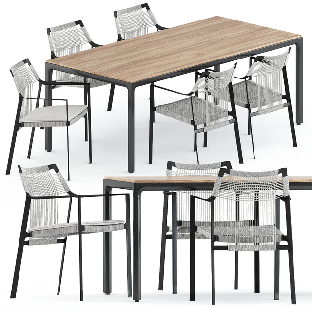 Nodi armchair and Illum table by Tribu — Descargar